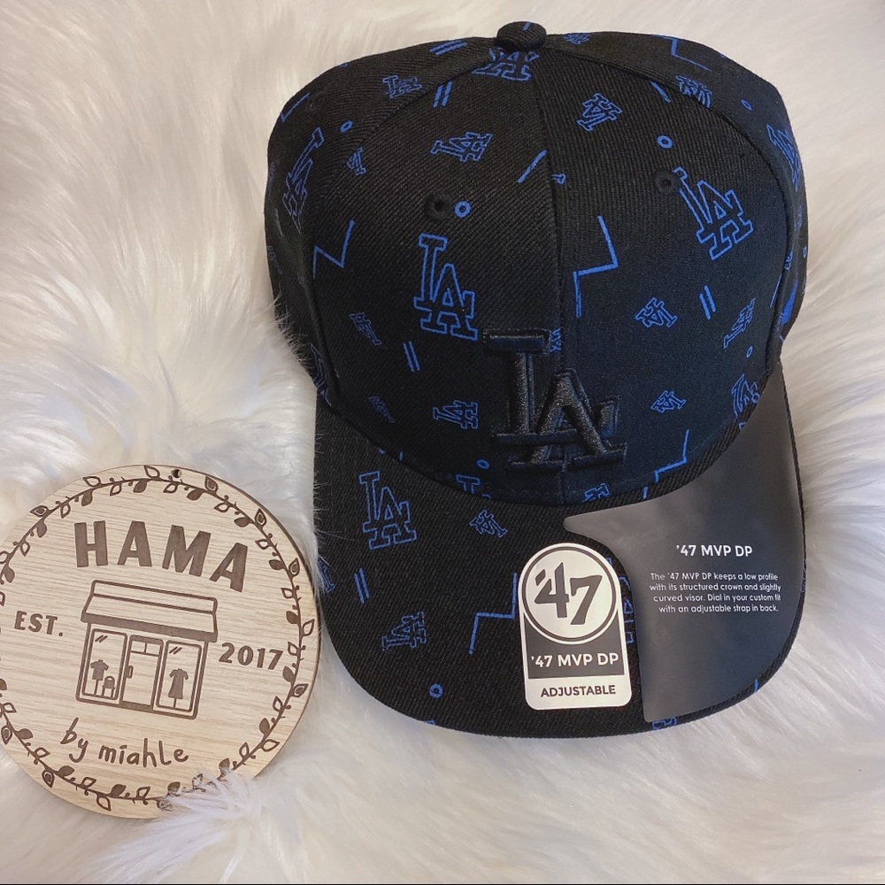 '47 Los Angeles Dodgers Afterglow All Over Adj Cap